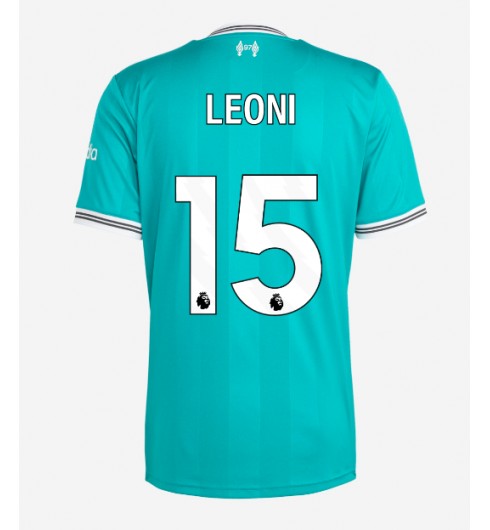 Liverpool Giovanni Leoni #15 Alternativní Dres 2025-26 Krátký Rukáv Liverpool Giovanni Leoni #15 Alternativní Dres 2025-26 Krátký Rukáv